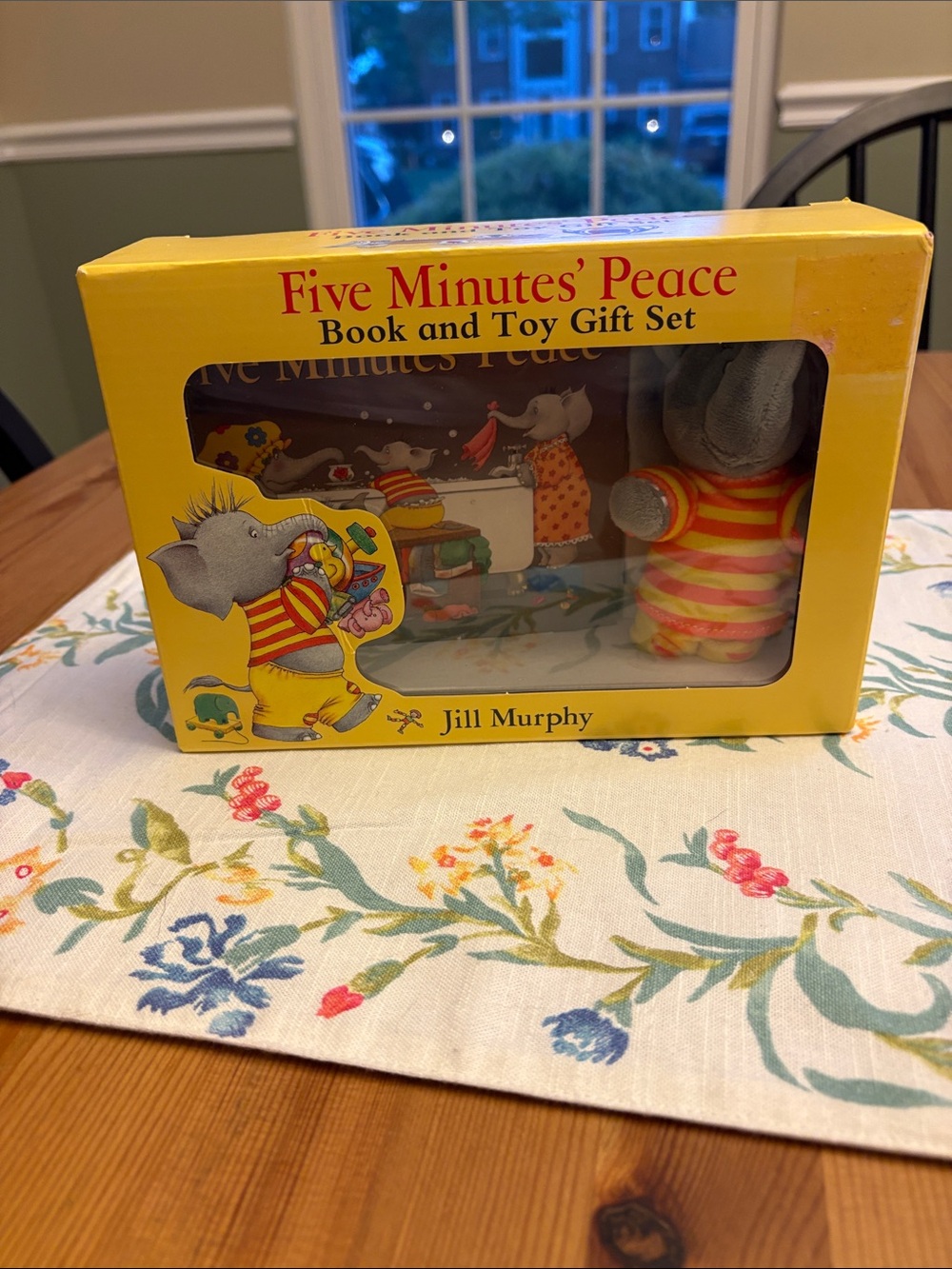 Five Minutes' Peace Yellow Book and Toy Gift Set by